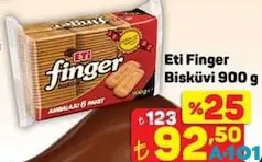 ETİ FİNGER BİSKÜVİ 900 G